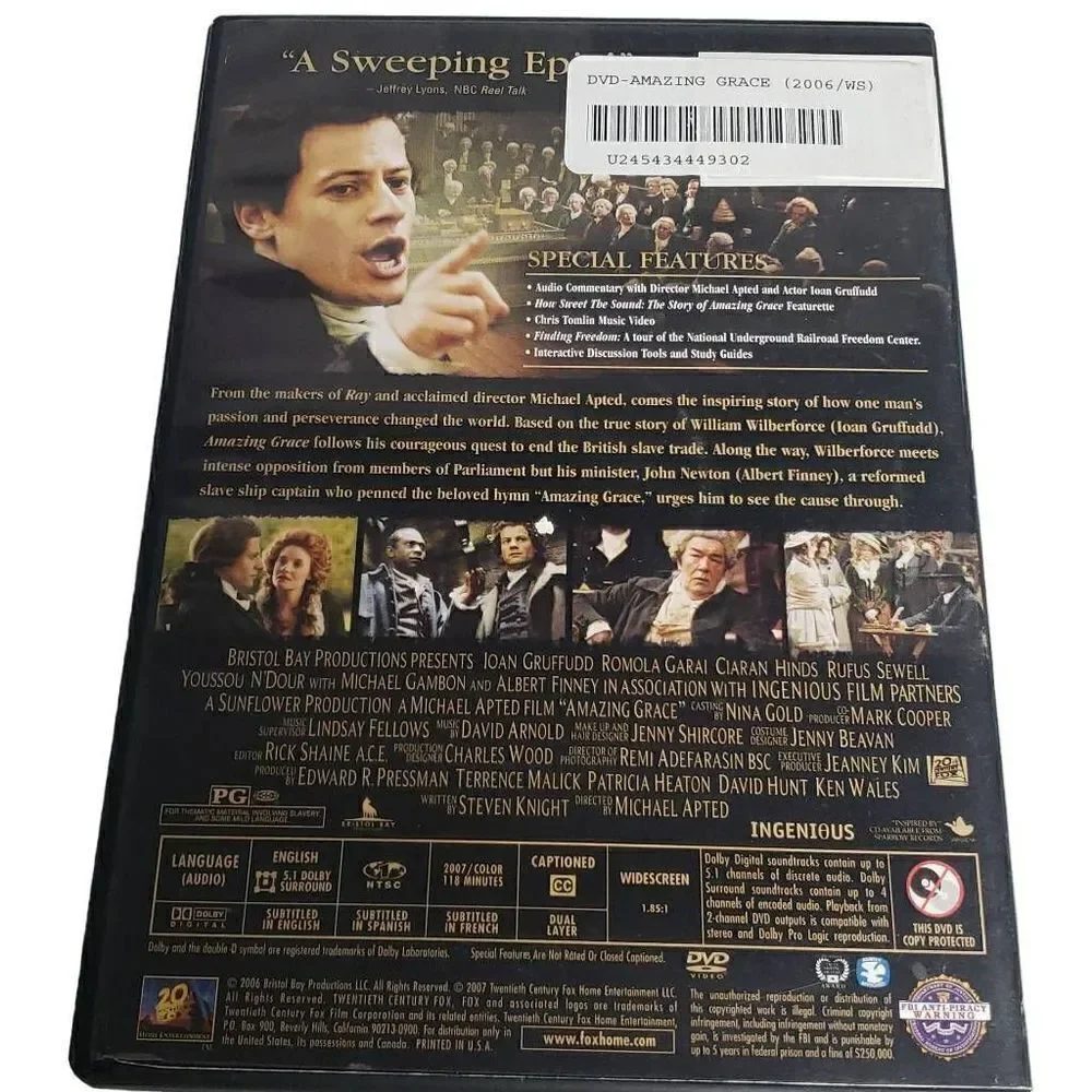 Amazing Grace DVD - Picture 2 of 5